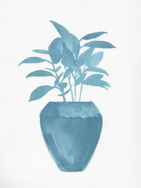 Watercolor House Plant V