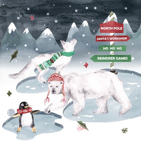 North Pole Friends I