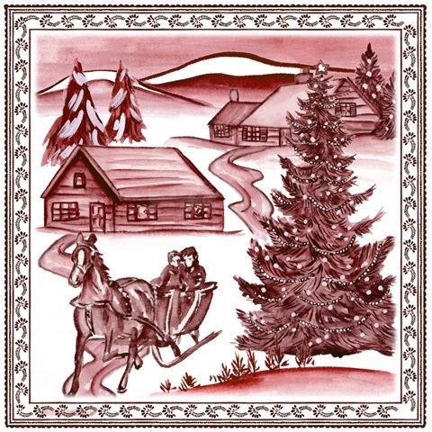 Christmas Wonderland Toile II