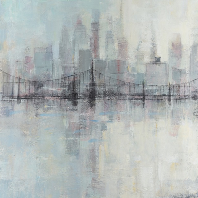 Pastel Cityscape I