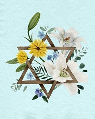 Floral Hanukkah II