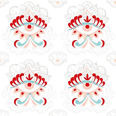 Folk Hand Hamsa Collection F