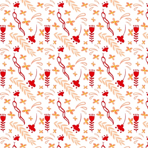 Folk Hand Hamsa Collection H