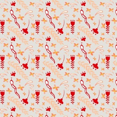 Folk Hand Hamsa Collection I