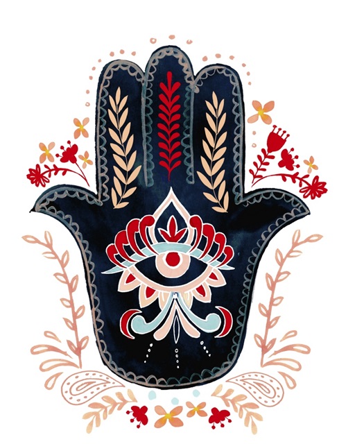 Folk Hand Hamsa II