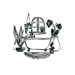 Parisian Bath Sketches I