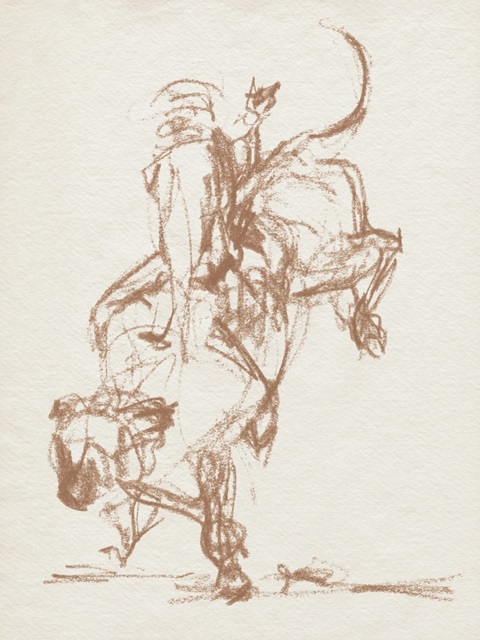 Rodeo Gestures in Sepia II