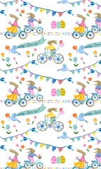 Bunnies on Bikes Collection E