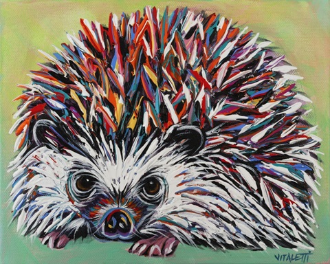 Colorful Hedgehog I