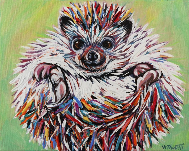 Colorful Hedgehog II