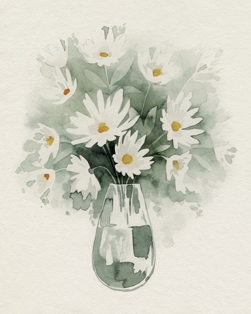 Daisy Bouquet Sketch I