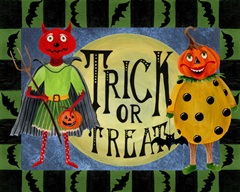 Halloween Trick or Treaters I