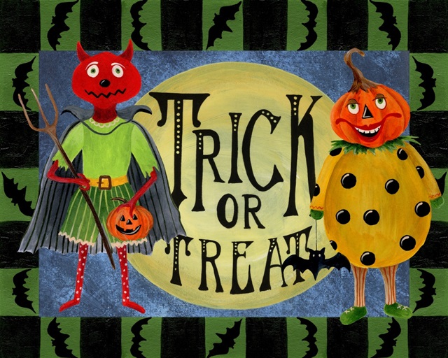 Halloween Trick or Treaters I