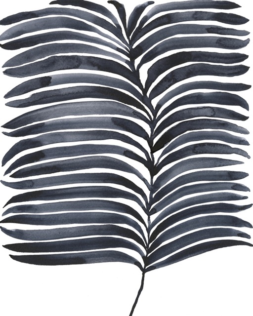 Indigo Fronds I