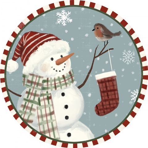 Jolly Snowman Collection C