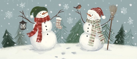 Jolly Snowman Collection D