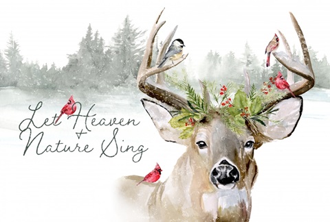 Holiday Deer Collection A