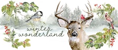 Holiday Deer Collection D
