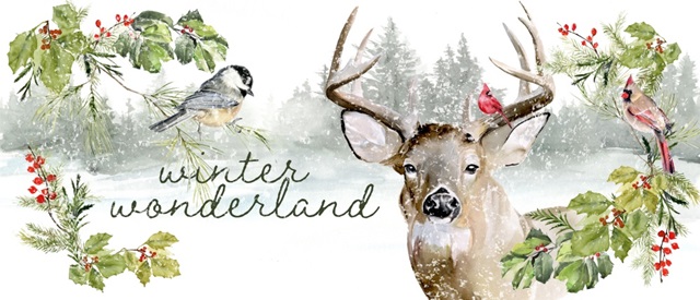 Holiday Deer Collection D