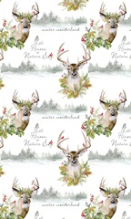 Holiday Deer Collection E