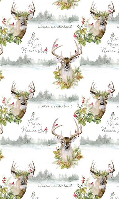 Holiday Deer Collection E