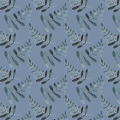 Autumn Orange & Blues Collection F