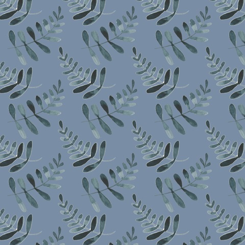 Autumn Orange & Blues Collection F