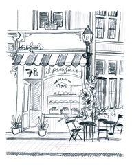 Italian Street Sketch I