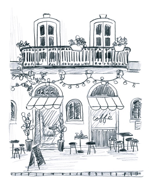 Italian Street Sketch II