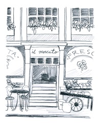 Italian Street Sketch IV