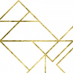 Gilded Angle I
