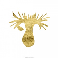 Gilded Silhouette I