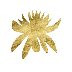 Gilded Silhouette II