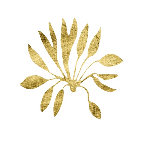 Gilded Silhouette IV