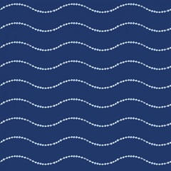 Indigo Ornament Collection I