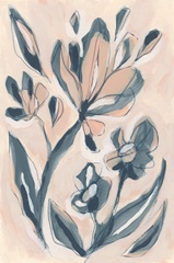 Indigo Blush Garden I