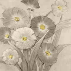 Monochrome Flower Garden II