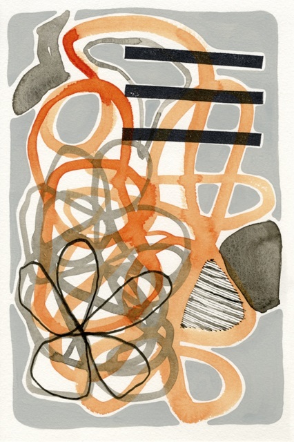 Orange & Grey Scramble II