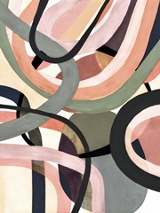 Pastel Tangle I