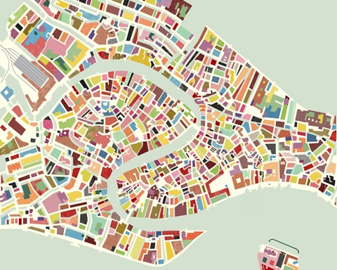 Modern Venice Map