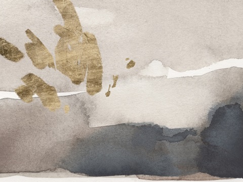 Watercolor with Gold III