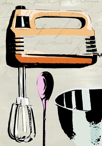 Retro Kitchen Appliance Collection B