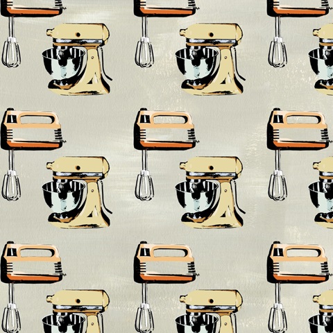 Retro Kitchen Appliance Collection G