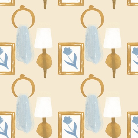 Golden Bath Collection I