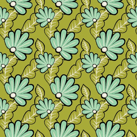 Gouache Florals Collection H