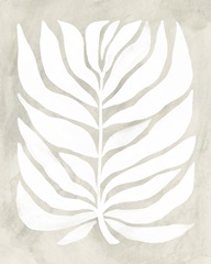 Palm Fossil Silhouette I