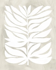 Palm Fossil Silhouette II