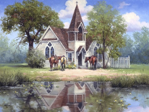 Reflections of a Country Church