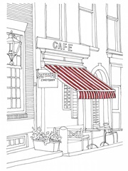 Striped Awning I