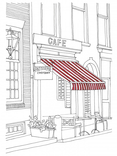 Striped Awning I